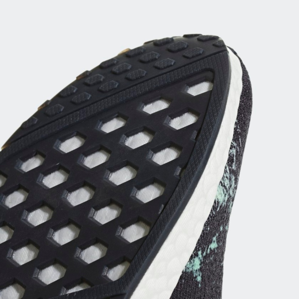 Adidas NMD R1 PK Mens Sneakers Green Marble Black - Picture 15 of 15